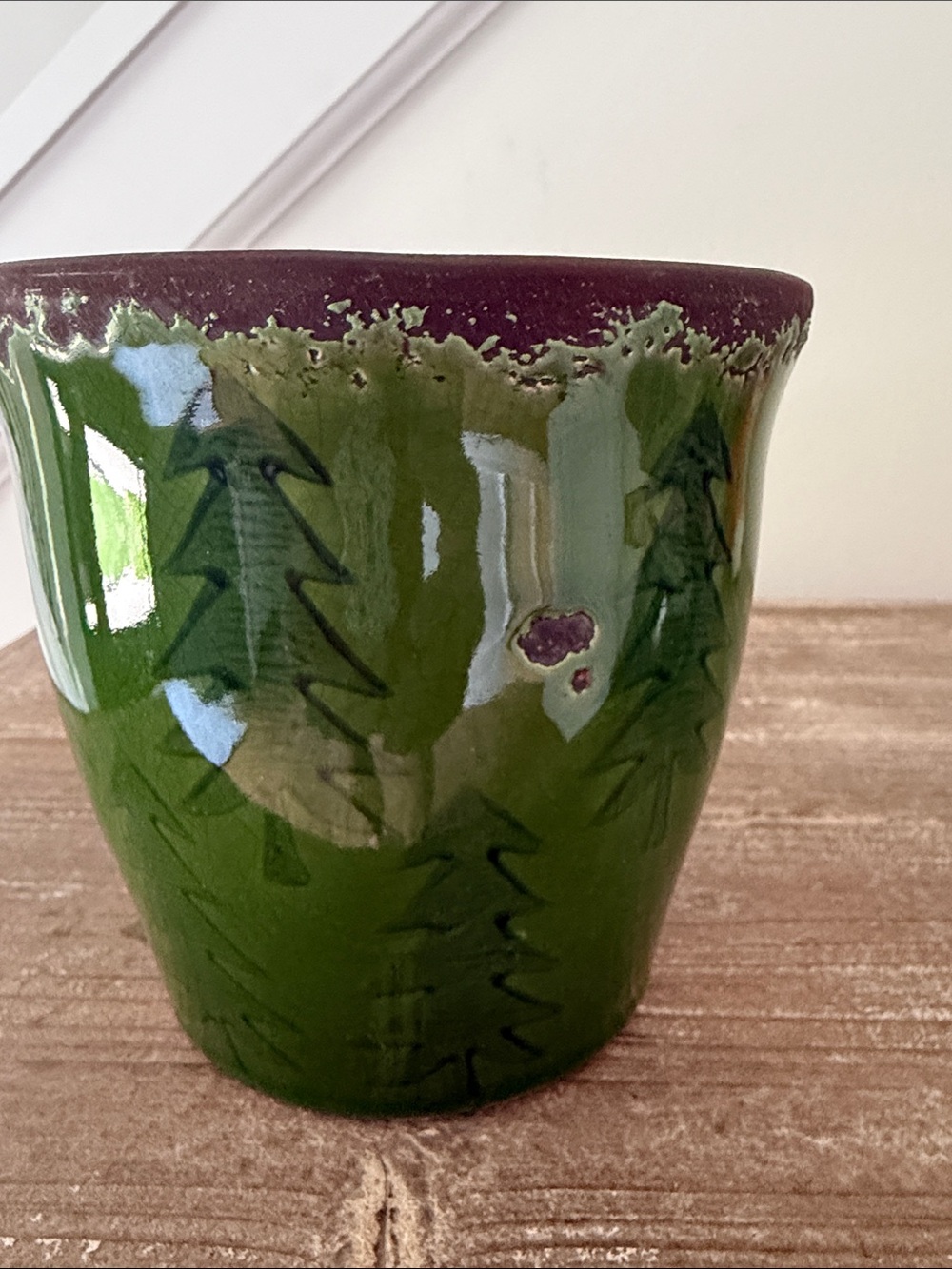 Christmas Bowl Christmas Tree Design 5” H